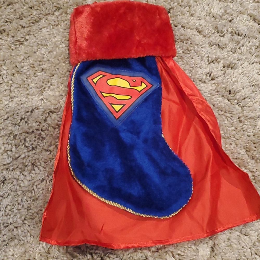 Superman Christmas Stocking